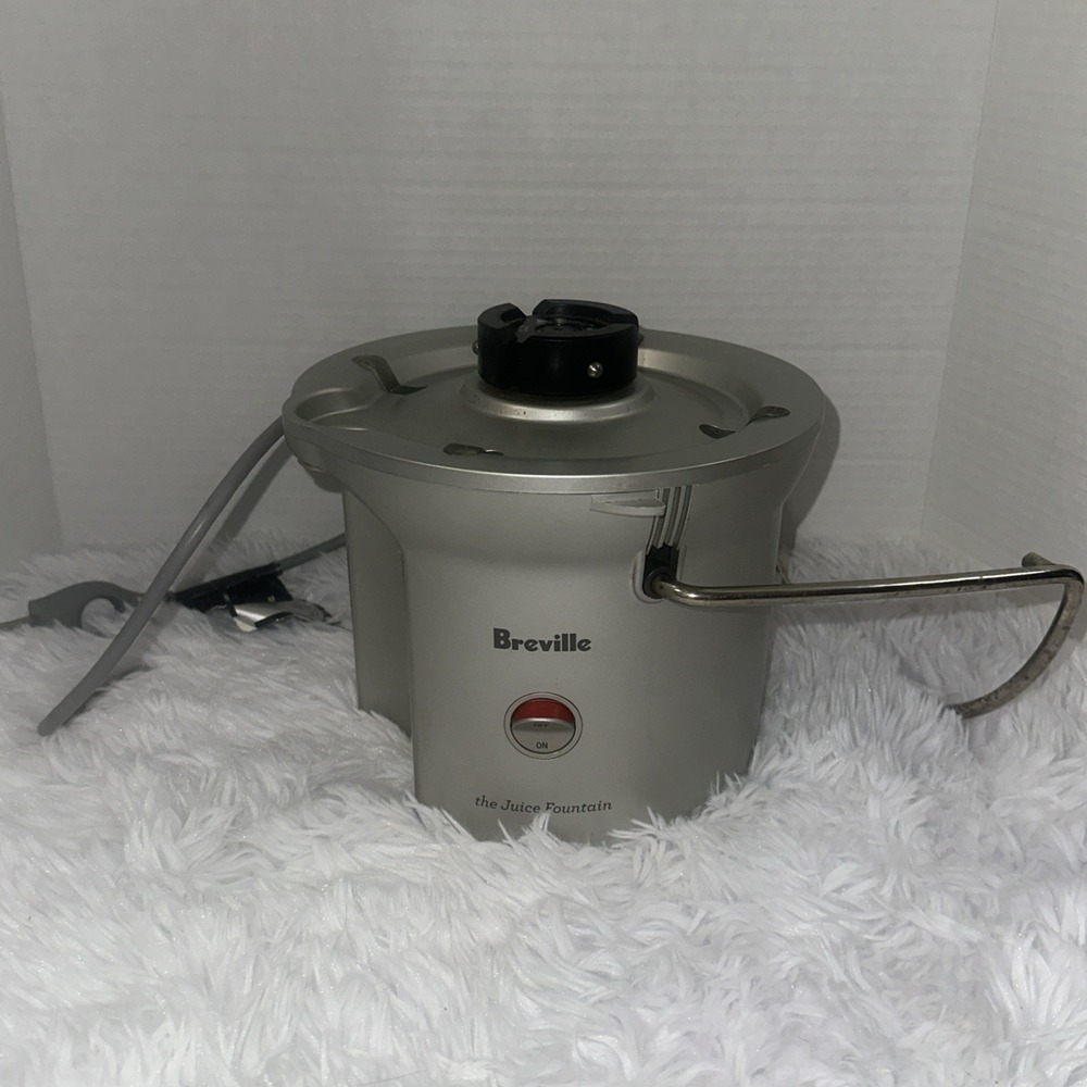 Breville The Juice Fountain Juicer Motor Base Replacement Silver Centrifugal
